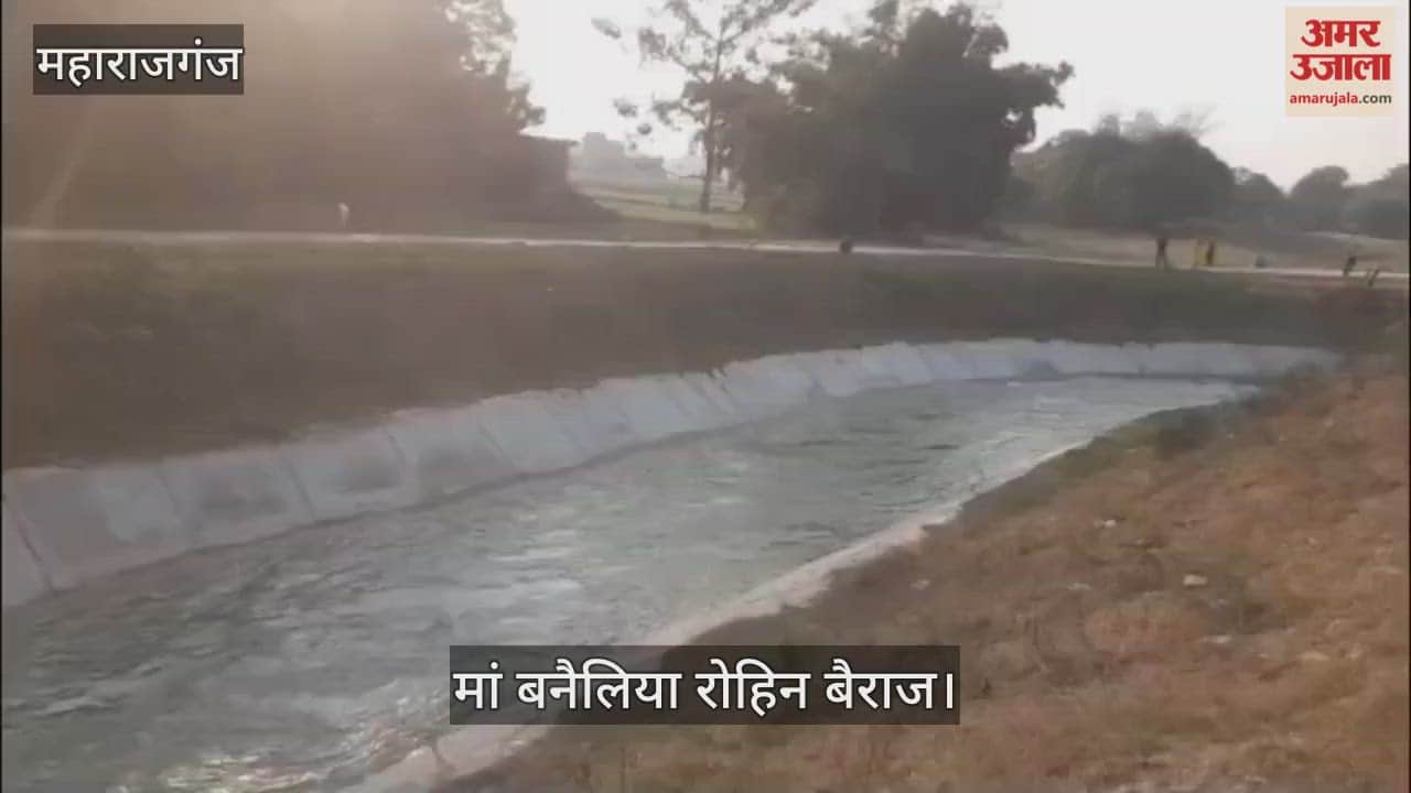 Water was released into the canal from Maa Banailia Rohin Barrage.