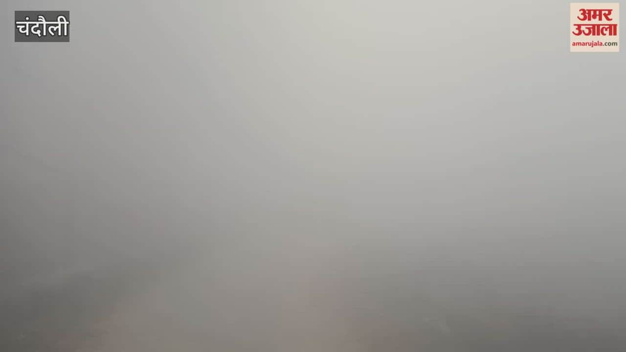 Dense fog covered area three days earlier than last year in chandauli