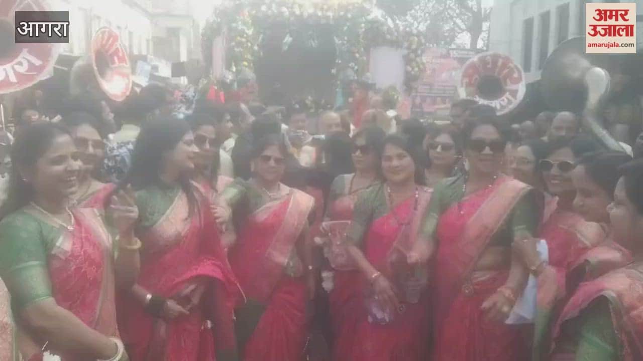 Devotees Flock as Shri Giriraj Ji Sevak Mandal Takes Out Invitation Yatra from Mankameshwar Rawatpada