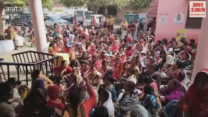 ASHA workers protest, demanding honorarium and state employee status