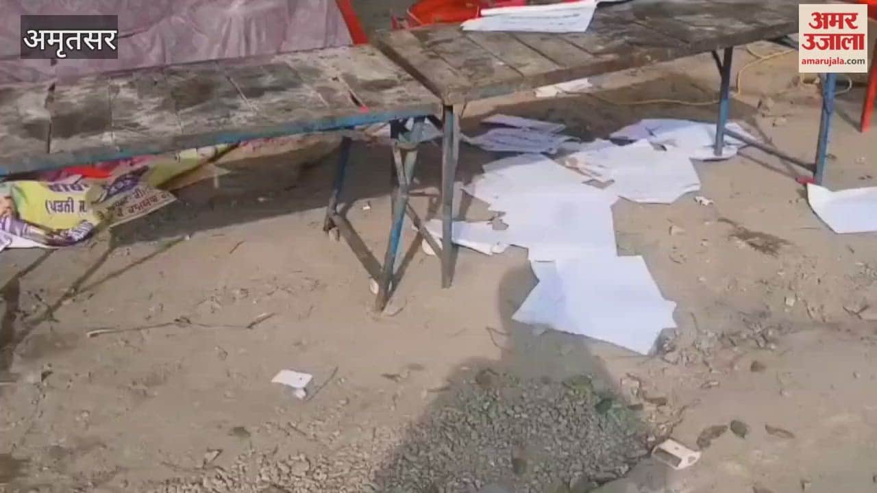 Two groups clashed during the elections in Talwandi Dausada village of Majitha.