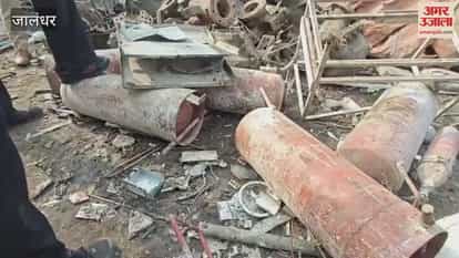 Cylinder blast in Santokhpura Jalandhar