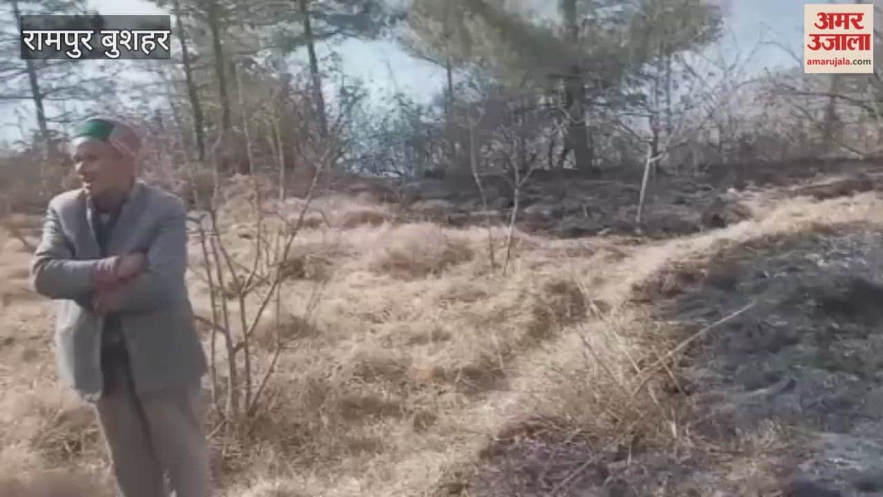 Rampur Bushahr A team from the administration inspected the Tiru Narel temple which was gutted by fire