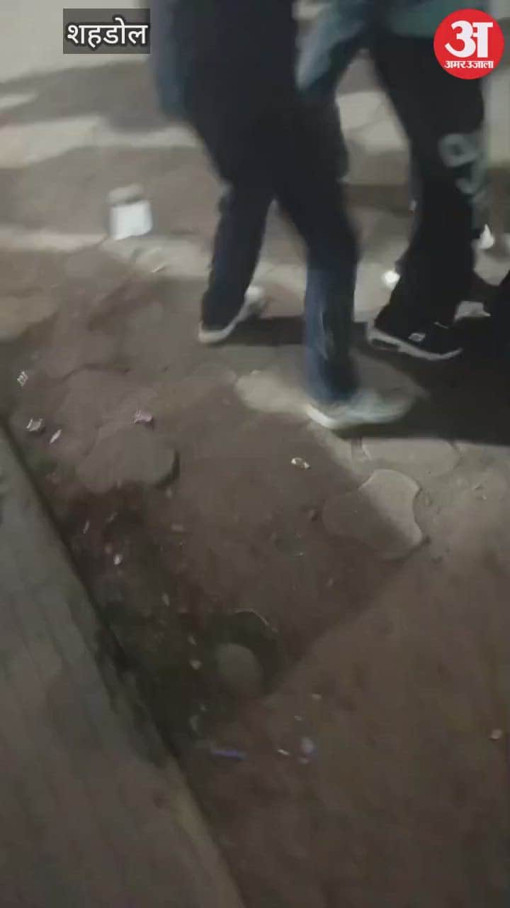 Shahdol News: Brawl in broad daylight in front of the SP's bungalow, raising questions about police effectiven