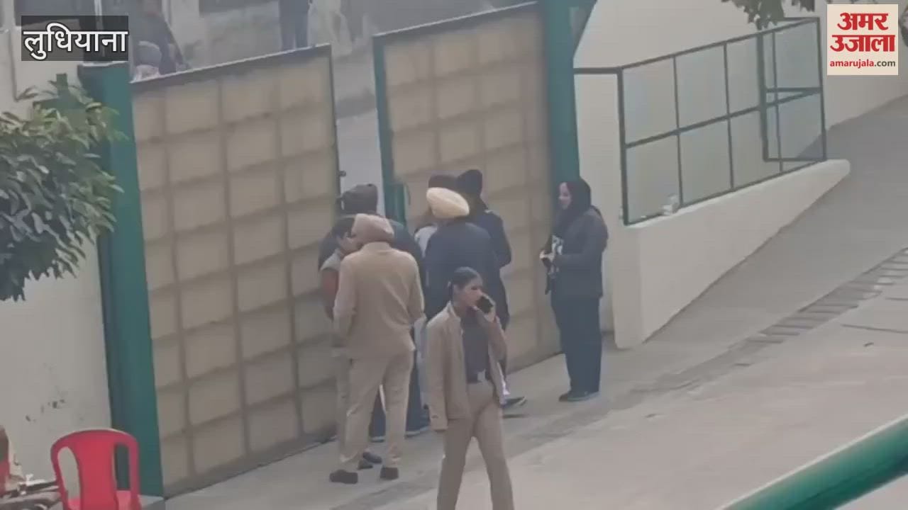 Vote counting is underway at the counting center in KVM School, Ludhiana.