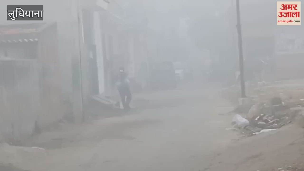 Dense fog in Ludhiana