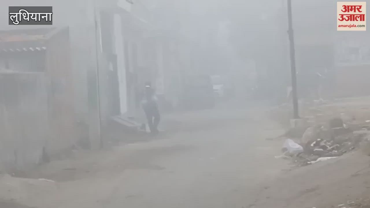 Dense fog in Ludhiana