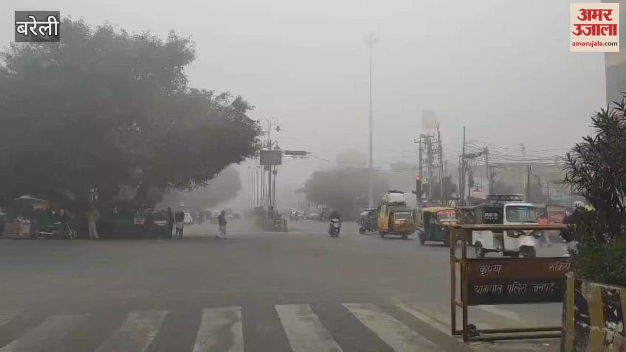 Dense fog blankets Bareilly people shiver in the cold wind