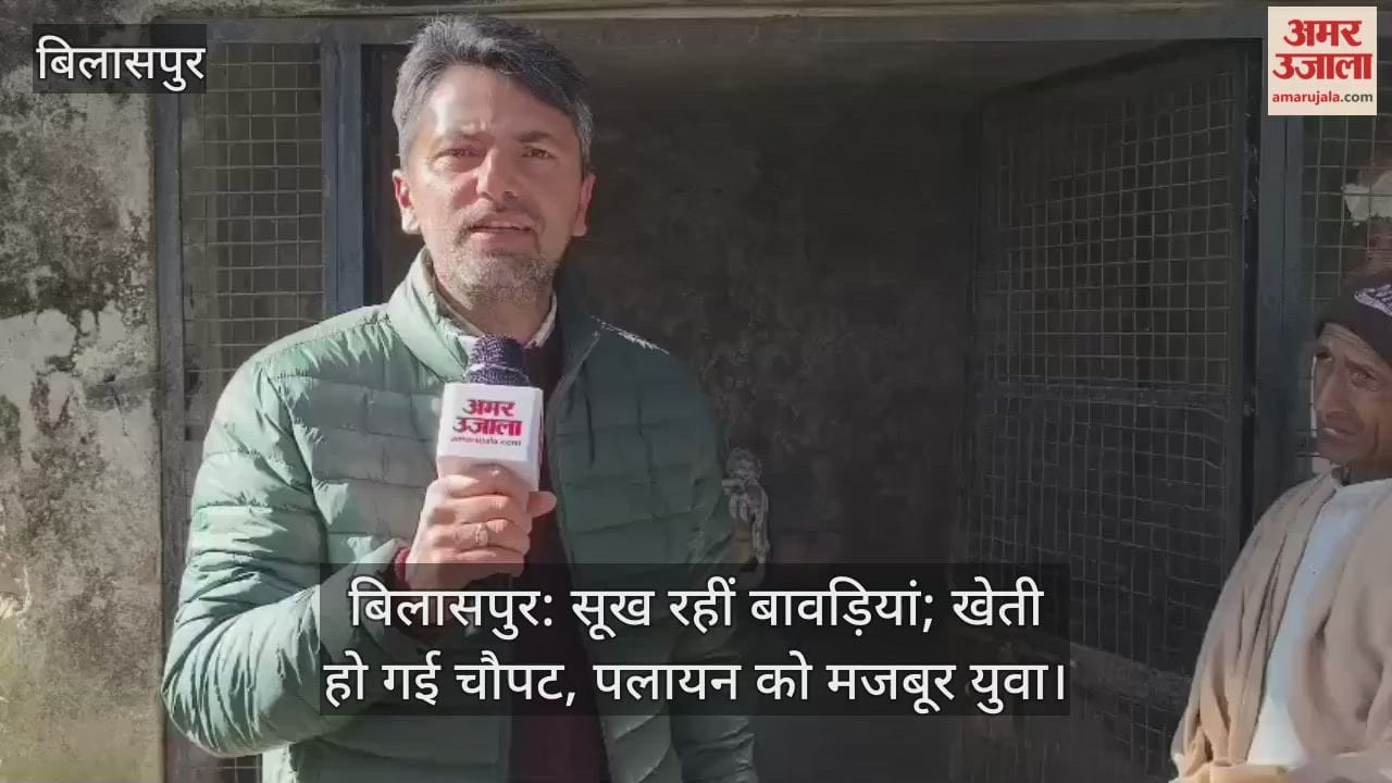 amar ujala Ground report: Stepwells are drying up; farming has been ruined, and young people are forced to migrate.