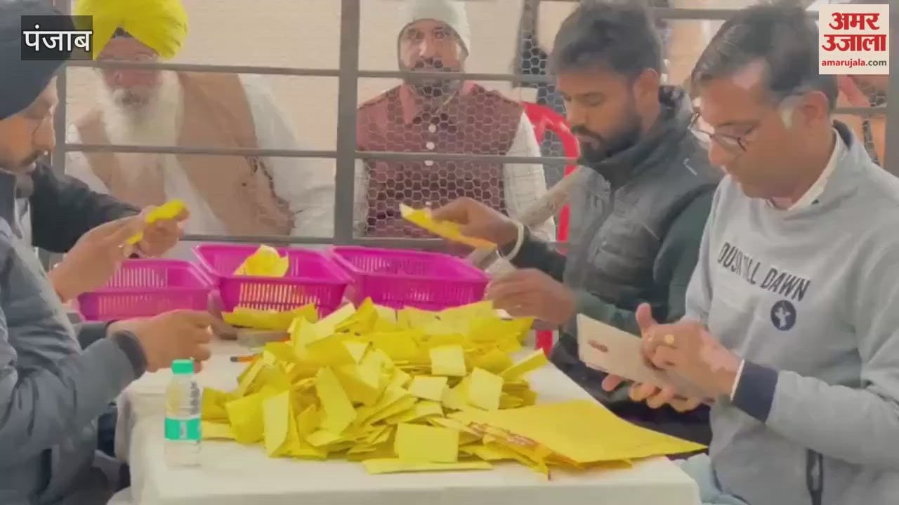 Counting of votes for the District Council and Block Committee elections is underway in Bathinda.
