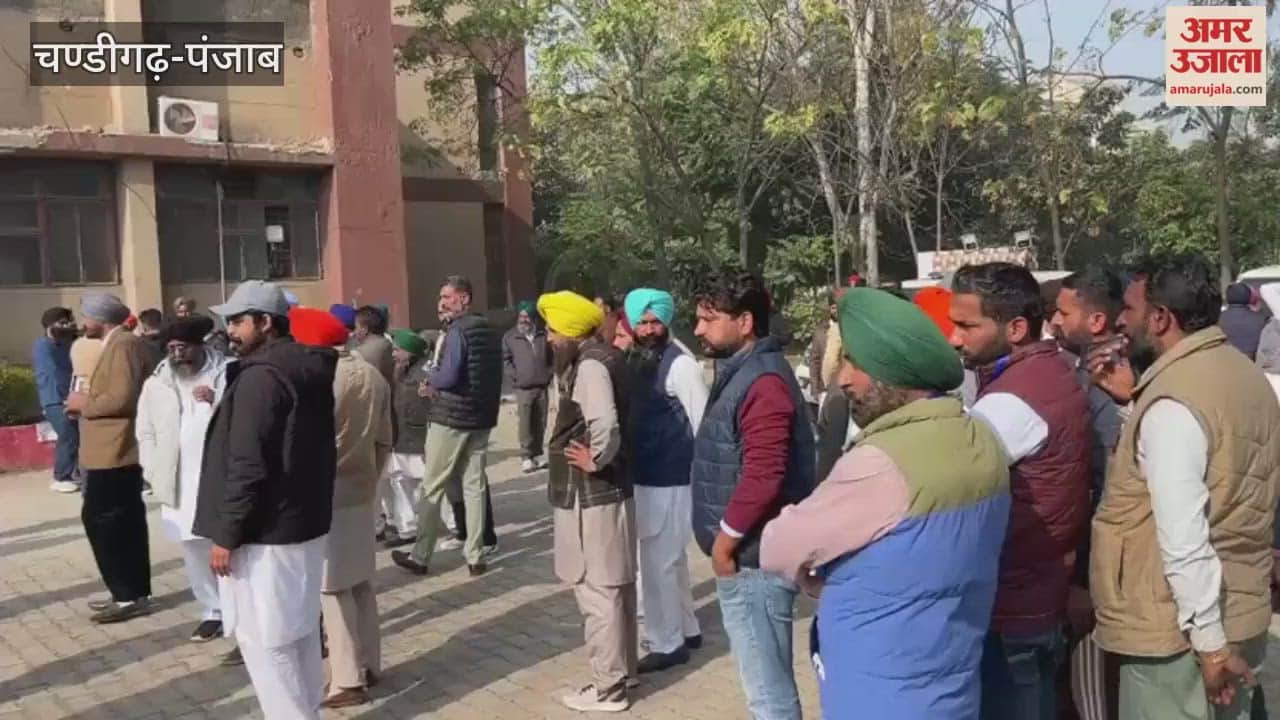 Winning candidates express their joy after winning block committee elections in Ferozepur