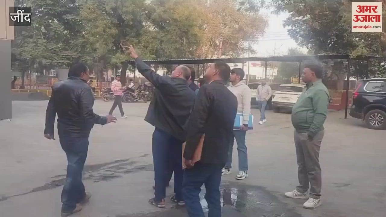 The vigilance team arrived to investigate the renovation work done at the Civil Hospital