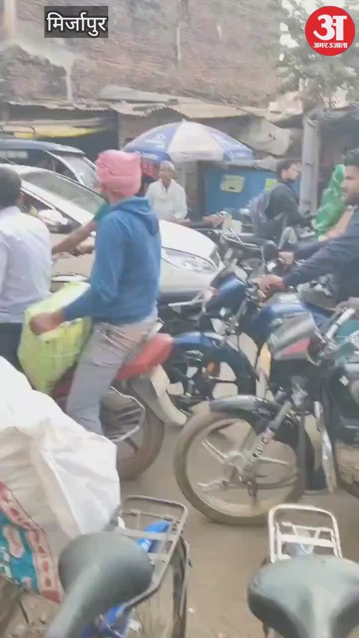 हलिया में एक घंटे तक लगा जाम, छुट्टी के बाद स्कूल बस में फंसे बच्चे; VIDEO