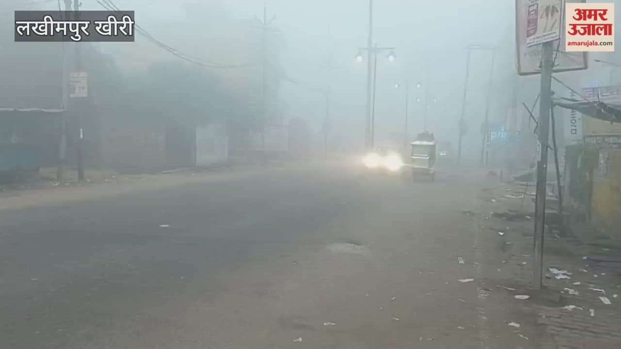 Fog blankets Lakhimpur Kheri