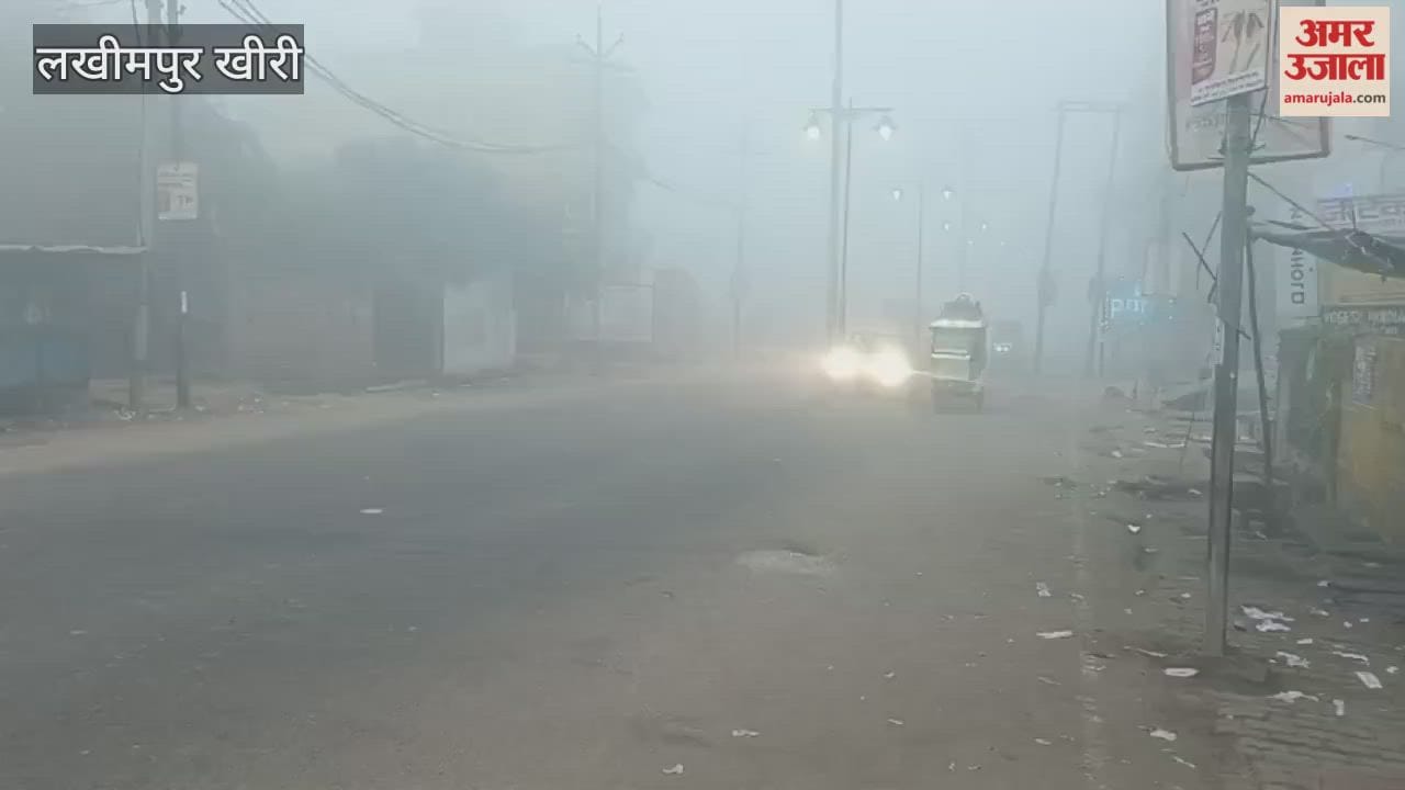 Fog blankets Lakhimpur Kheri
