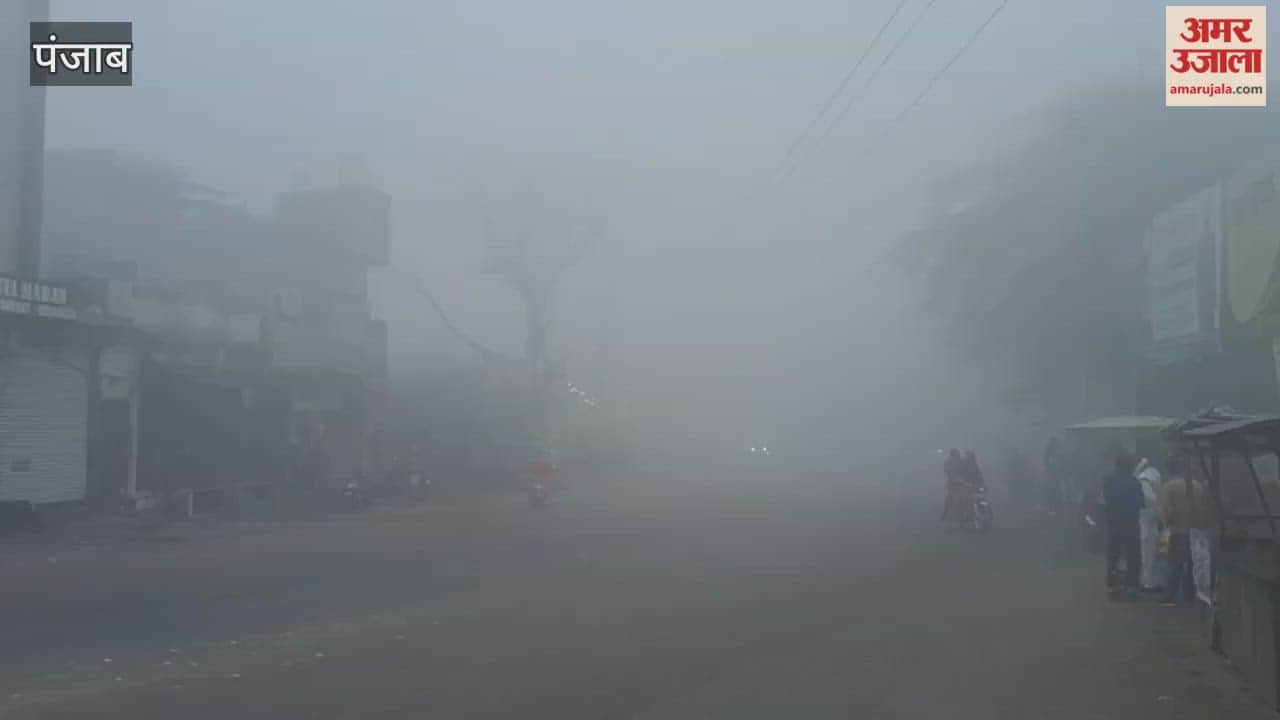 Dense fog in Faridkot