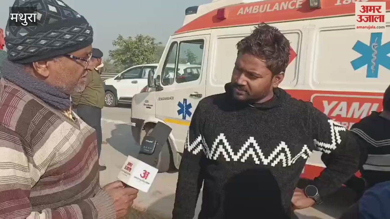 Yamuna Expressway accident six people burnt alive scene was horrifying seen with my eyes