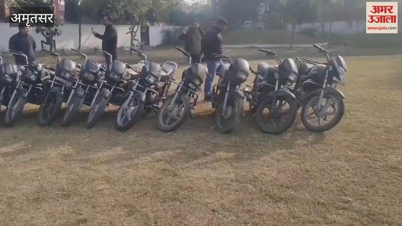 Amritsar police recovered 53 stolen vehicles