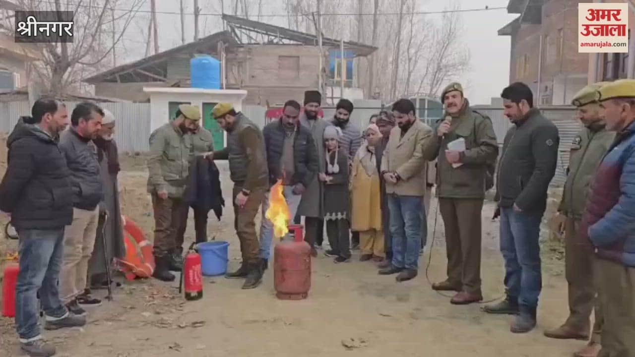 Fire Station Safapora, Police & DDC Hold Awareness Programme, Mock Drill