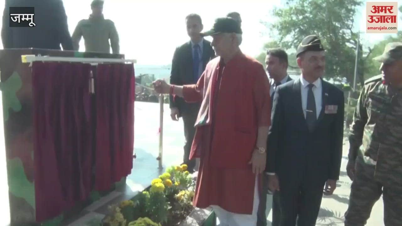 On Vijay Diwas Lt Governor Manoj Sinha unveiled 108 ft high mast National Flag at Kachrial