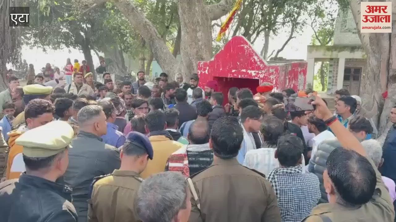 idol of Bajrang Bali was vandalized on second day