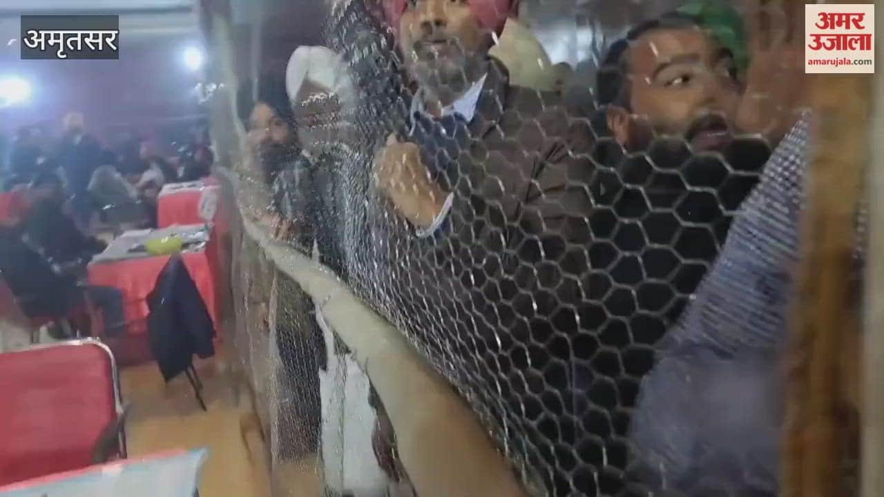 A disturbance broke out late at night in Jandiala Guru over the block committee and district council elections.