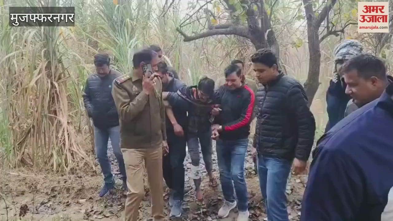 Muzaffarnagar: A wanted cow smuggler was arrested in a police encounter in Budhana