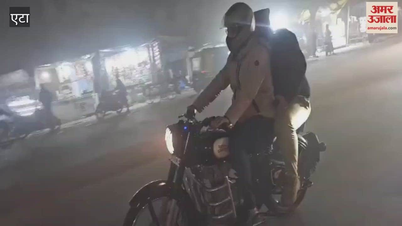 ASP Patrols on Bikes in Etah