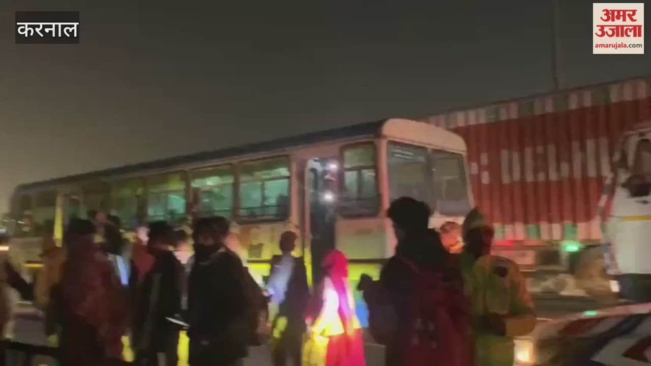 Haryana Roadways bus accident in Karnal