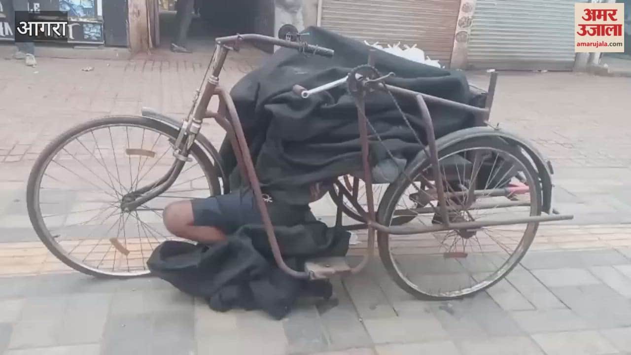Dead Body Lies Unnoticed for Hours on Tricycle in Agra