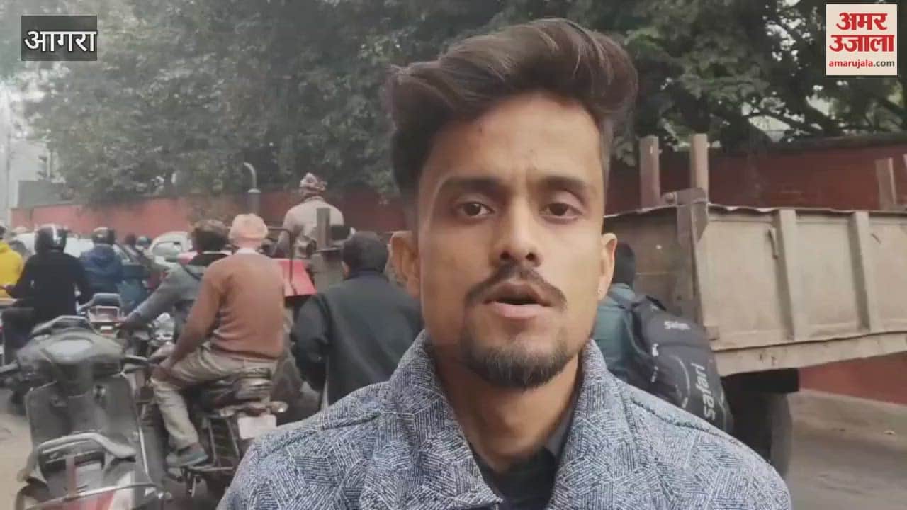 Traffic disrupted due to metro construction work