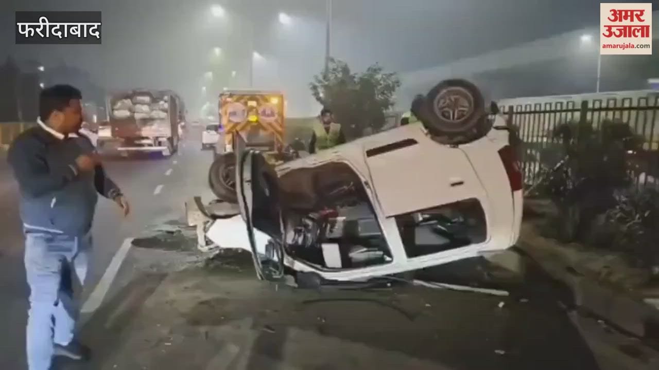 Speeding car causes chaos on Delhi-Mathura highway