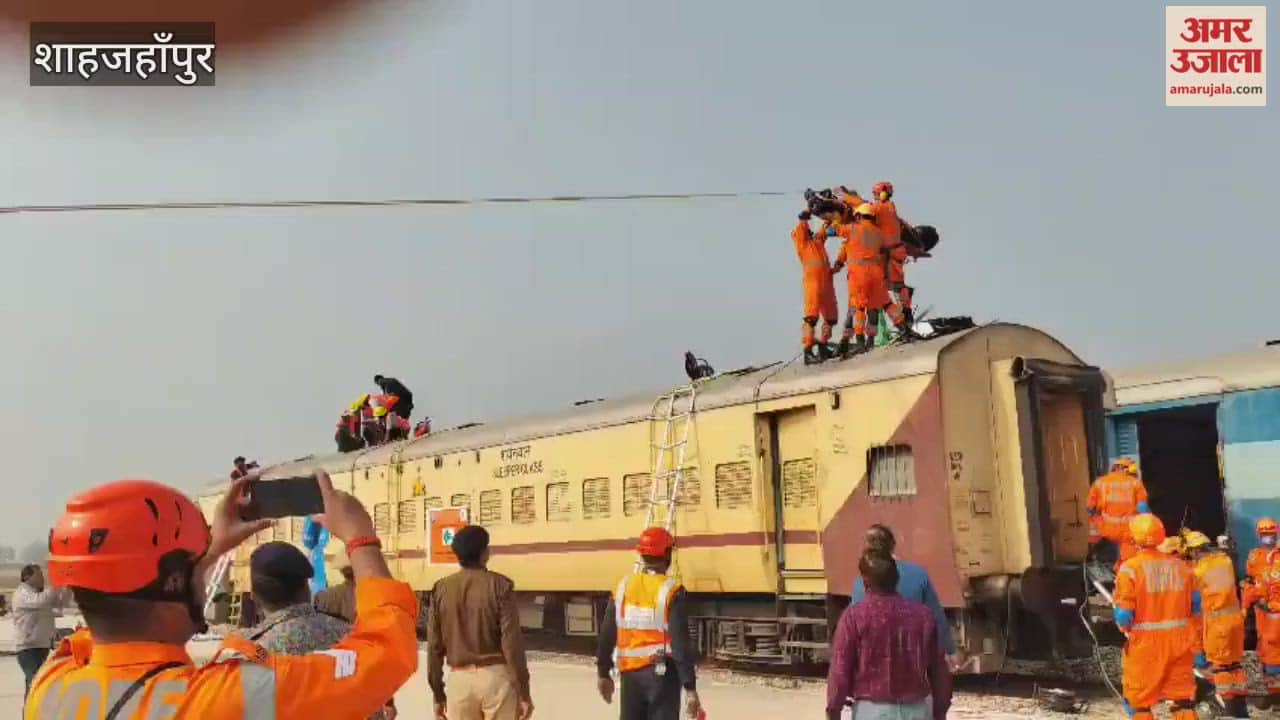 NDRF Mock drill held in Shahjahanpur