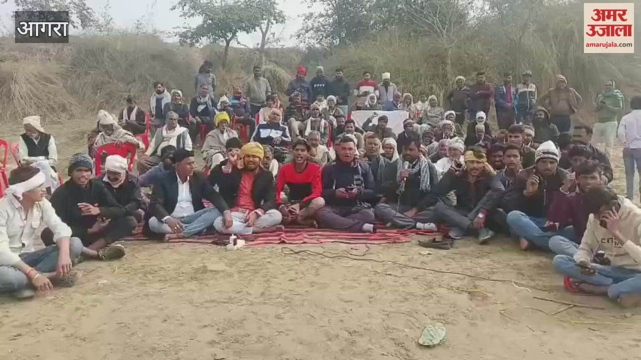 Villagers are staging sit-in protest demanding bridge over Parvati River