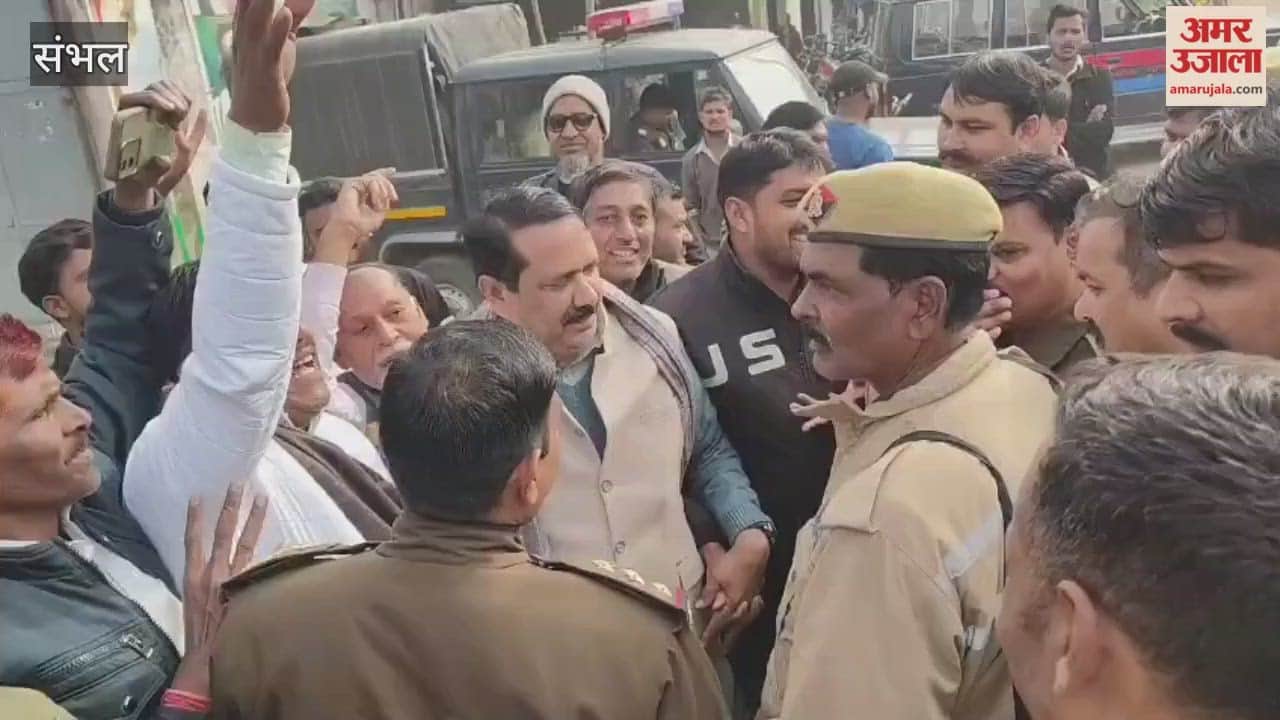 भाजपा जिला कार्यालय का घेराव करने जाते कांग्रेसियों को पुलिस ने रोका