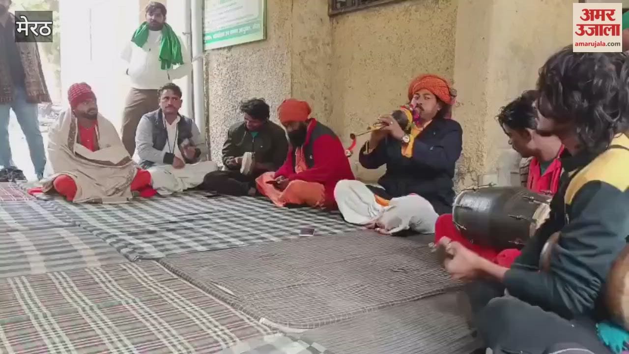 Meerut: The BKU's protest at the Sugarcane Bhavan continues for the fifth day