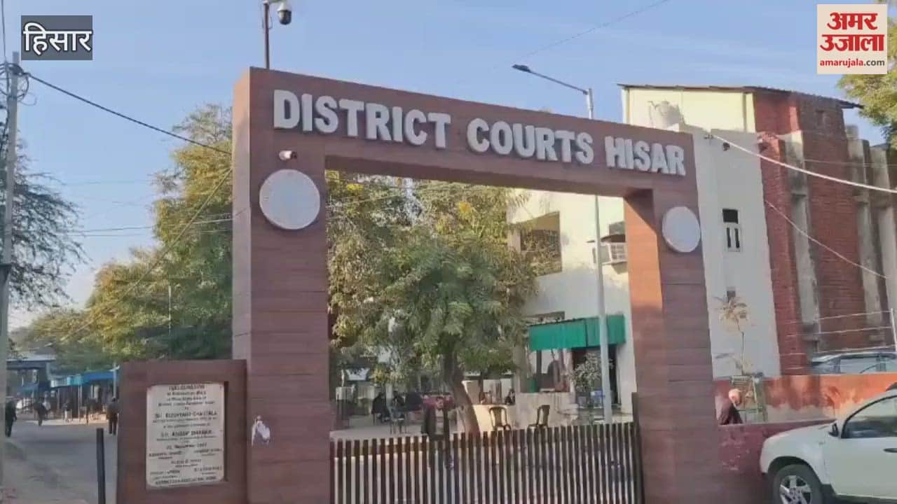 In Hisar, a theft suspect evaded police by jumping from the first floor, then scaled an 8-foot-high wall and escaped