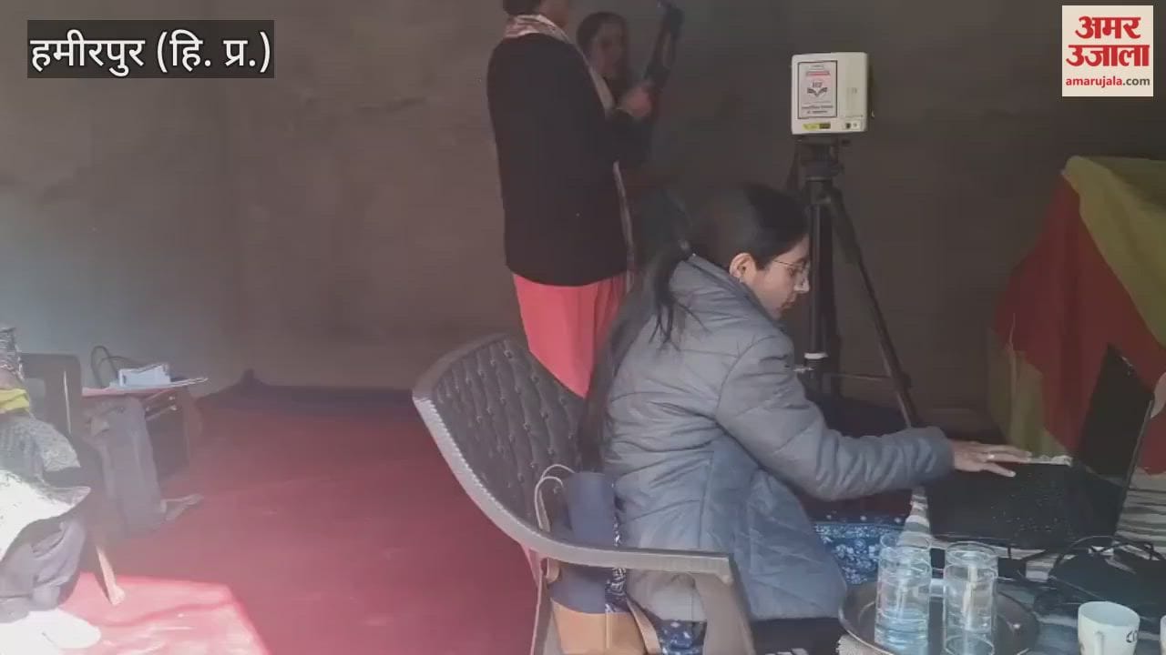 Hamirpur An X-ray screening camp was organized in Bhadrun where six people were found to have symptoms of tuberculosis