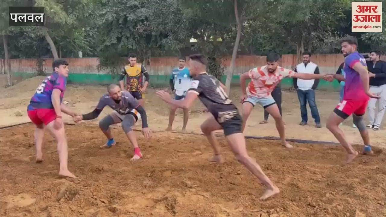 60 players gave trial for Kabaddi in Palwal for second Khelo India Games 2026