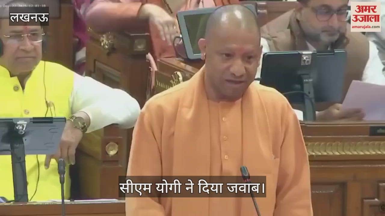 VIDEO: सीएम योगी ने कसा तंज, बोले- दिल्ली में दो नमूने हैं जब देश में चर्चा होती है तो विदेश भाग जाते हैं