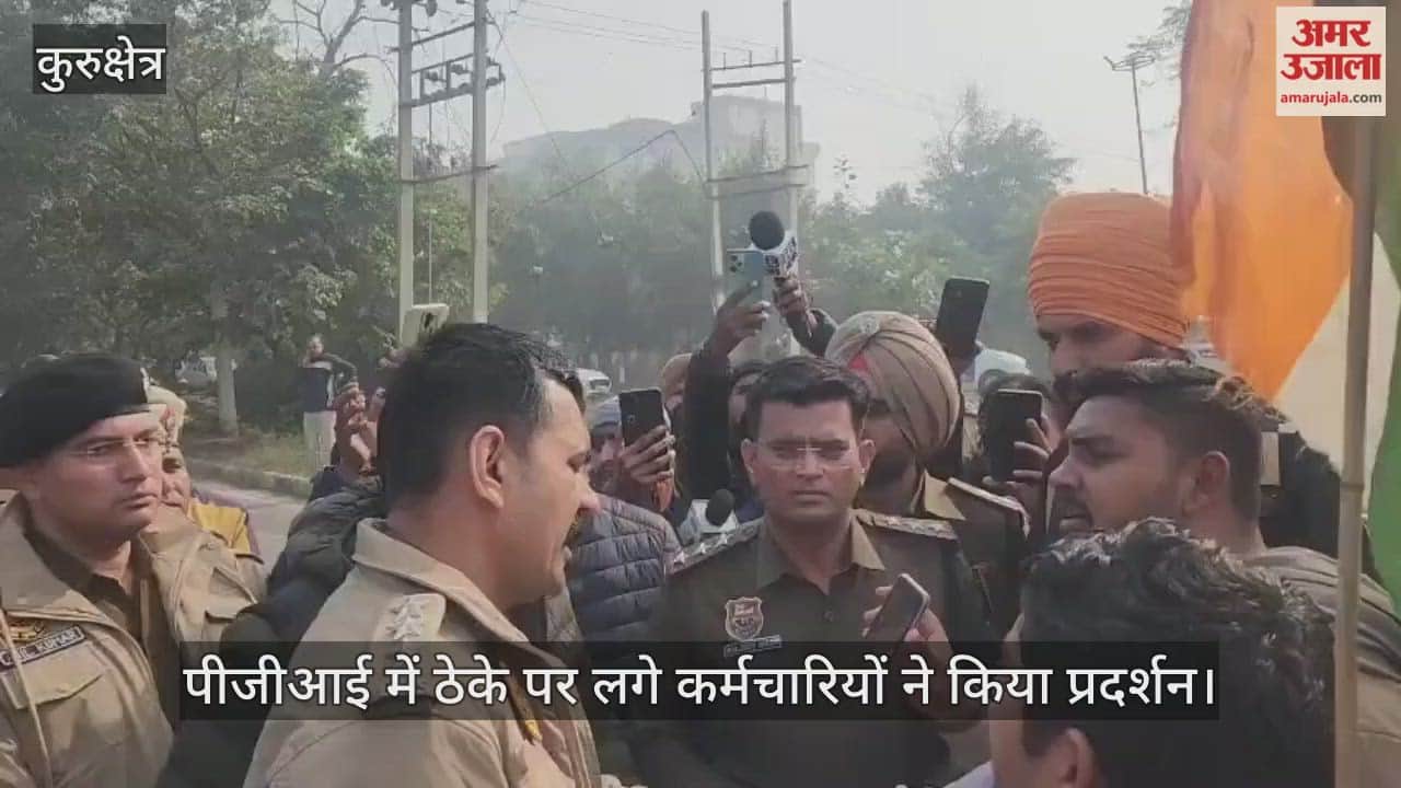 Contractual employees stage protest