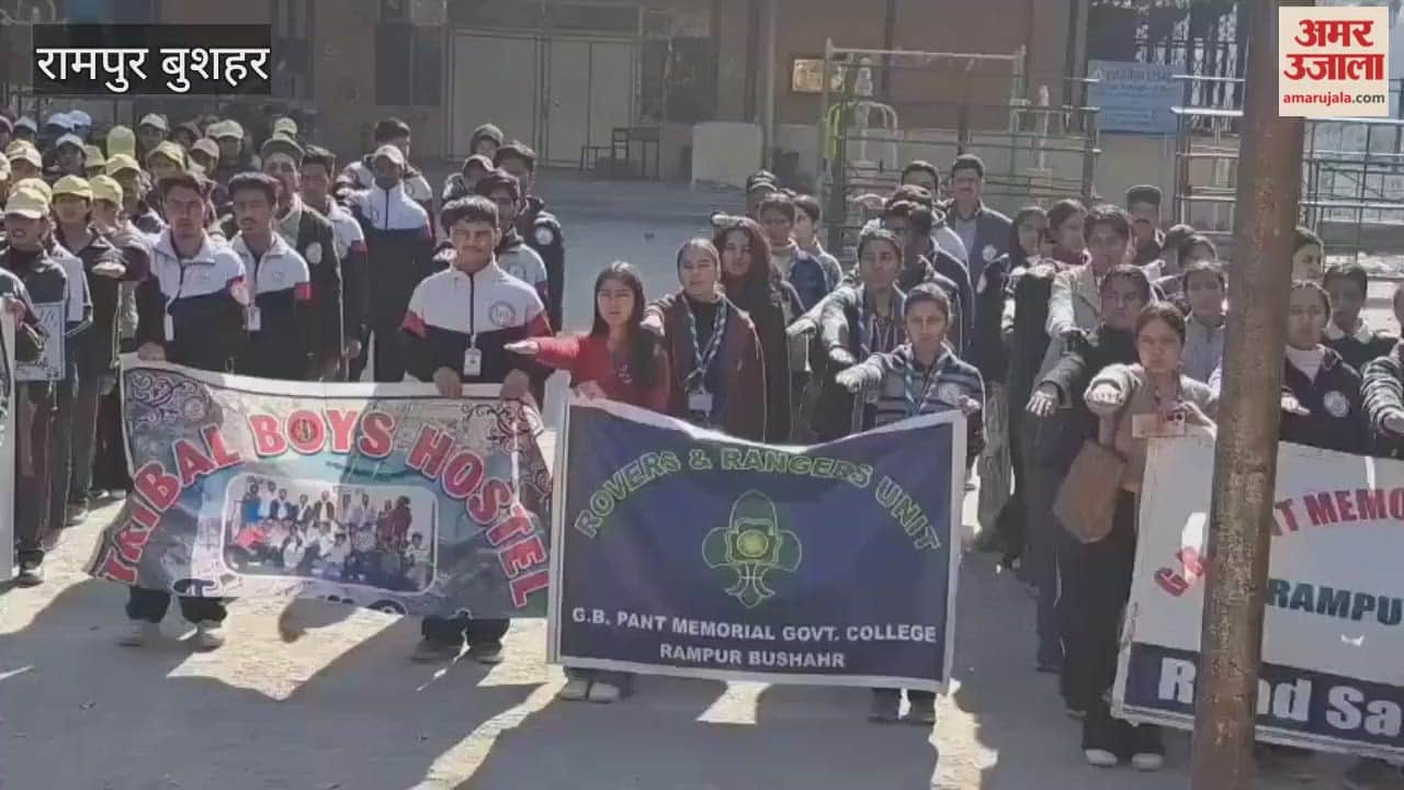 Rampur Bushahr An anti-drug rally was organized in Rampur on Monday