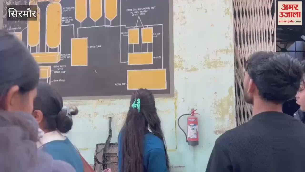 Sirmour Students gained information about production and operations in the turpentine industry