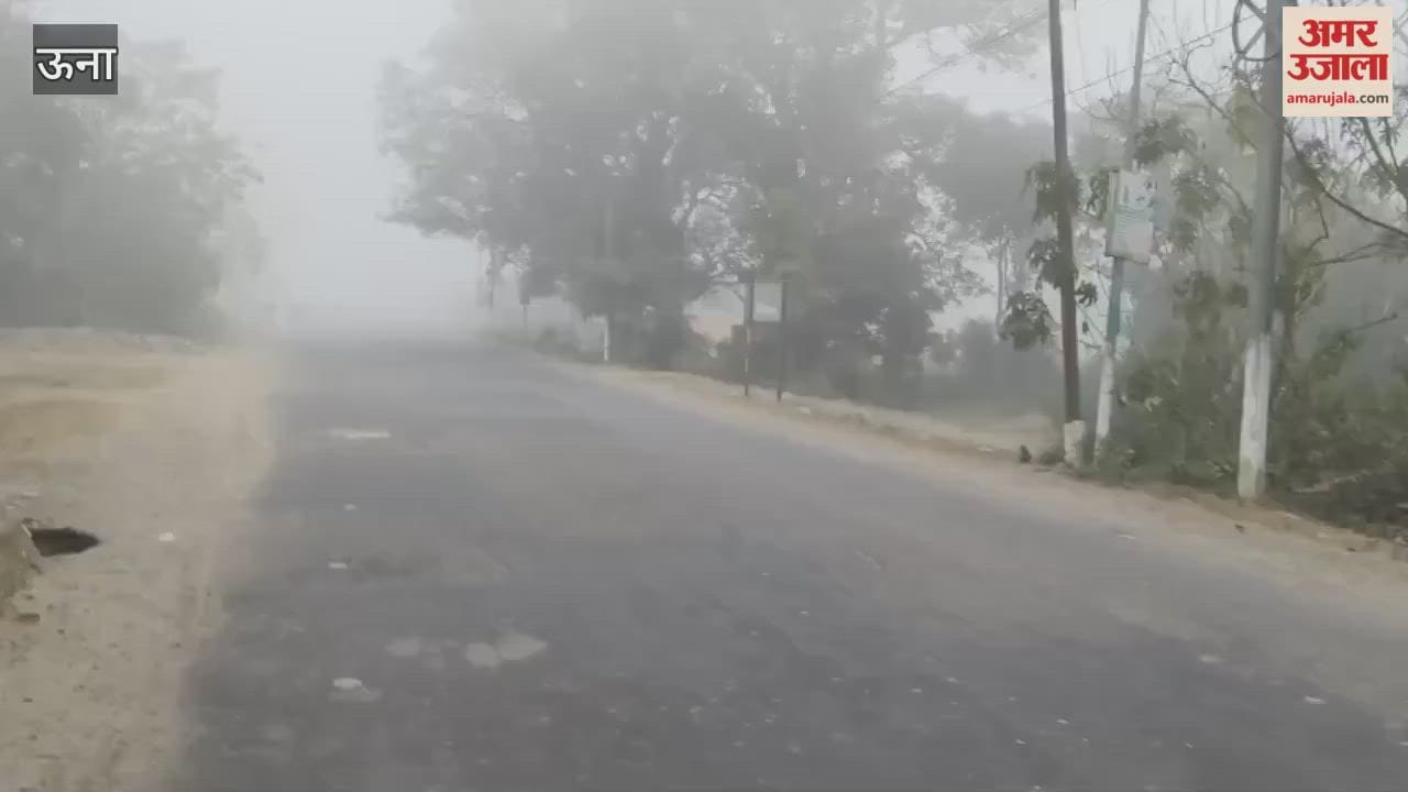 Una is in the grip of a cold wave and fog is causing problems for drivers