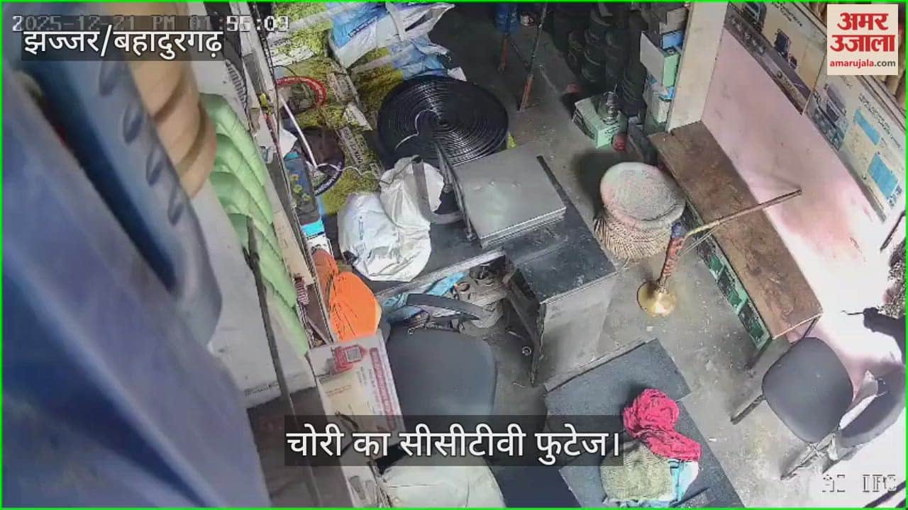Theft in a shop in Jhajjar