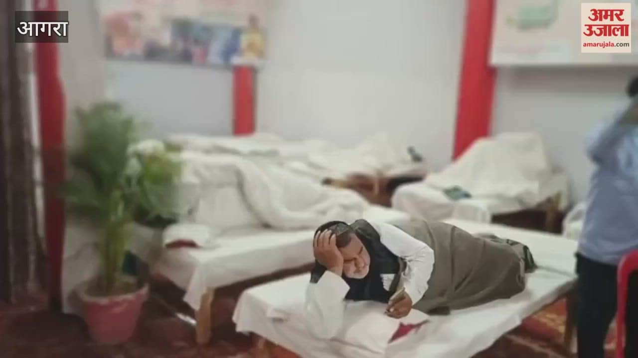 temporary night shelter has been set up at ISBT in Agra