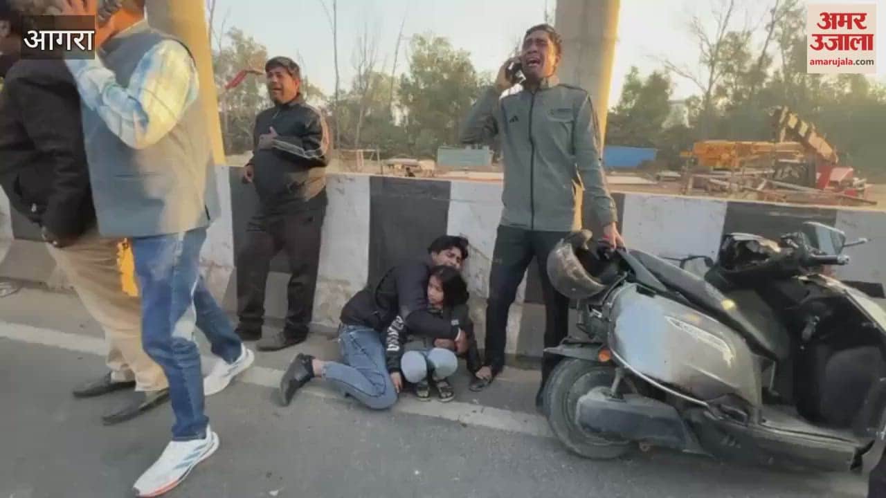 Accident on highway in agra, one killed