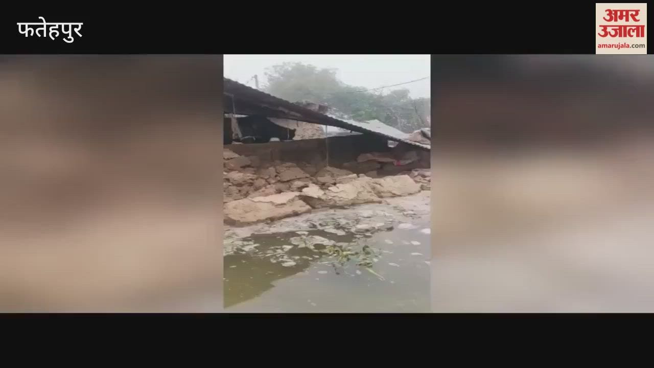 Two Villages Flooded After Canal Breach, Two Mud Houses Collapse, 200 Houses Affected in Two Villages