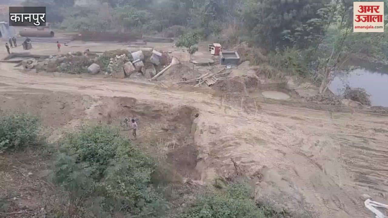 Construction of a four-lane bridge over the Pandu River in Bhitargaon begins