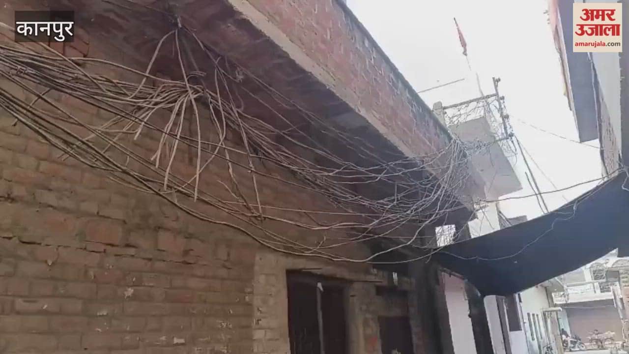 Electricity running on wooden poles, dilapidated wires hanging precariously, fear of accidents